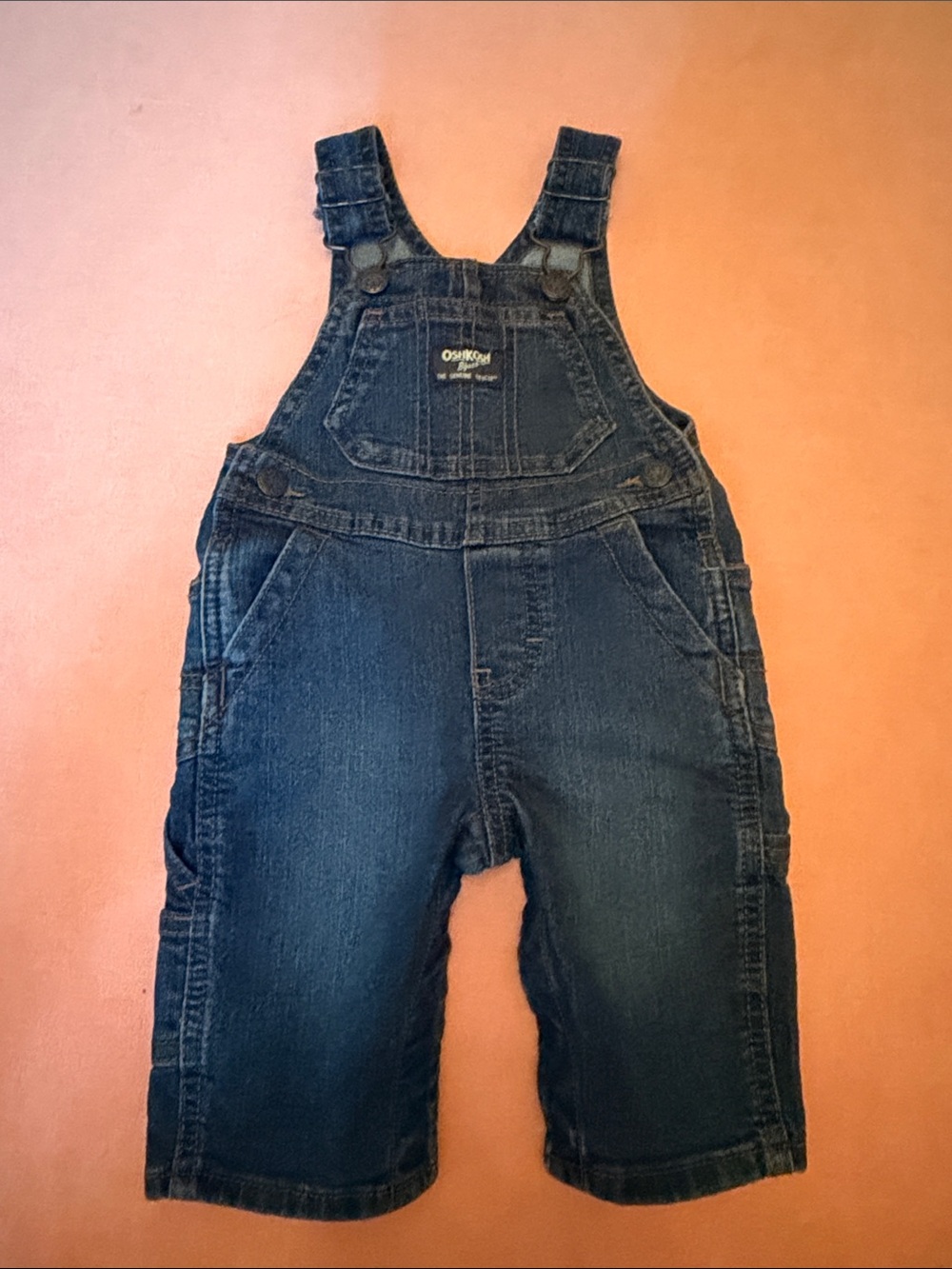 OshKosh B'gosh Navy Blue Denim Kids' Overalls